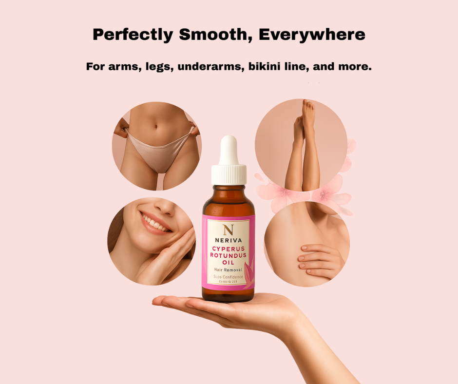 Natural Neriva Hair Removal Oil