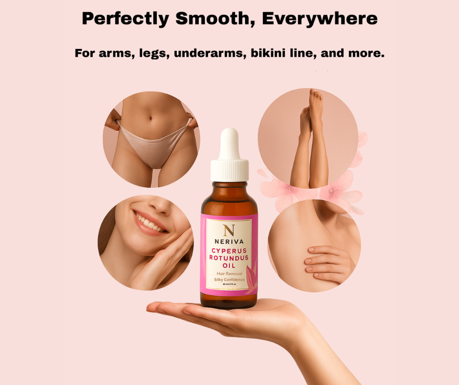 Natural Neriva Hair Removal Oil