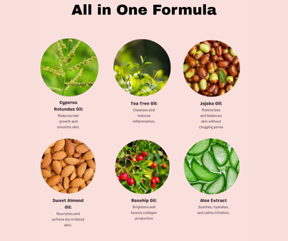 Natural Neriva Hair Removal Oil